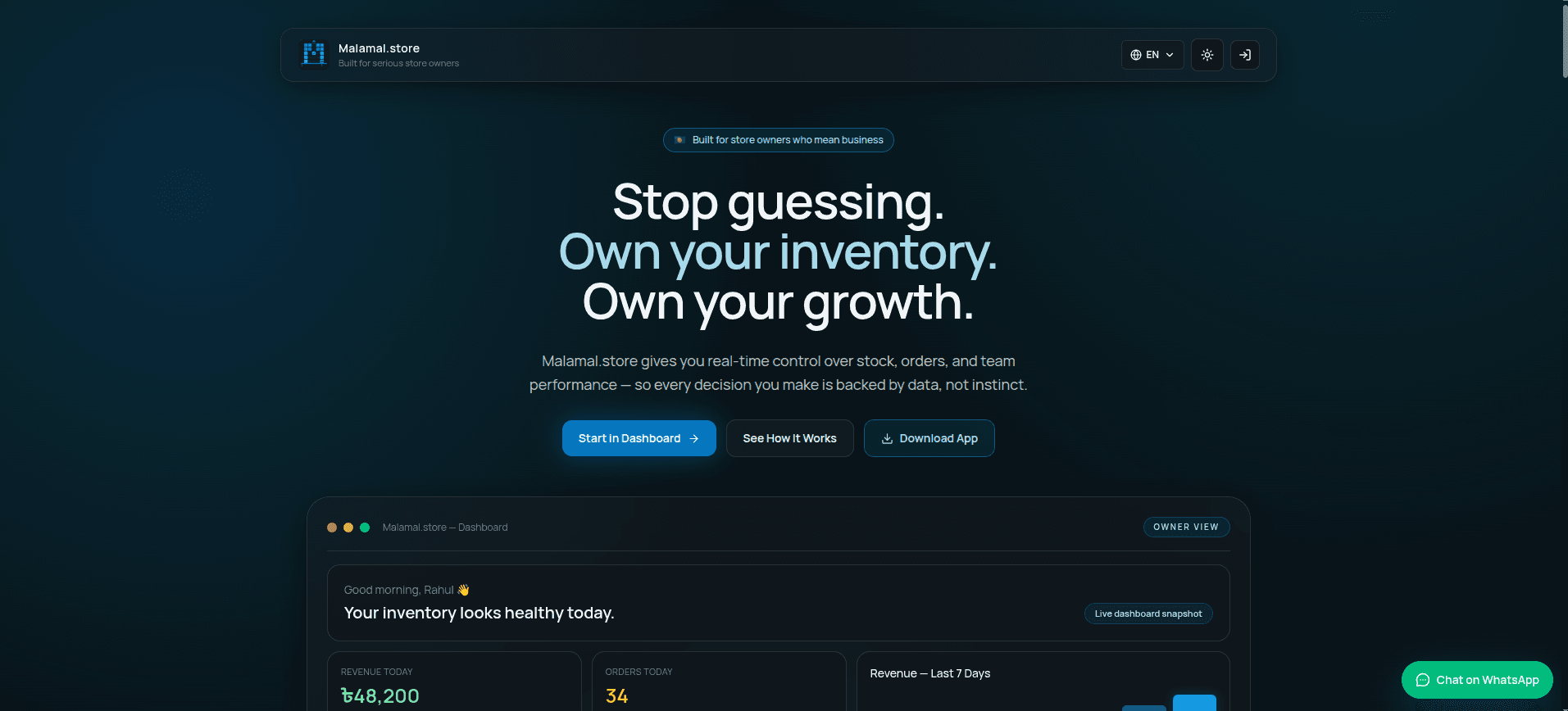 Landing Page